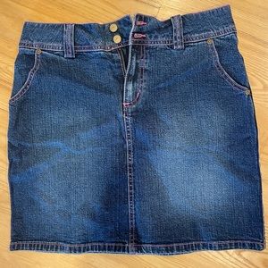 NWT Vintage Lilly Pulitzer Denim Skirt